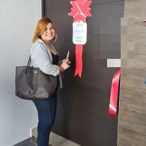 Familia con su nueva casa en Villahermosa